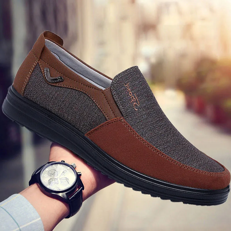 2022 Canvas Shoes Men Summer Classic Loafers Men Casual Shoes Breathable Walking Flat Men Shoes Zapatos Sneakers Plus Size 46
