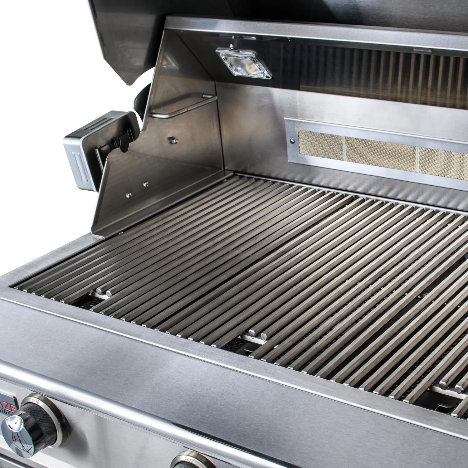 Blaze Professional LUX 34-Inch 3-Burner Freestanding Liquid Propane Gas Grill With Rear Infrared Burner