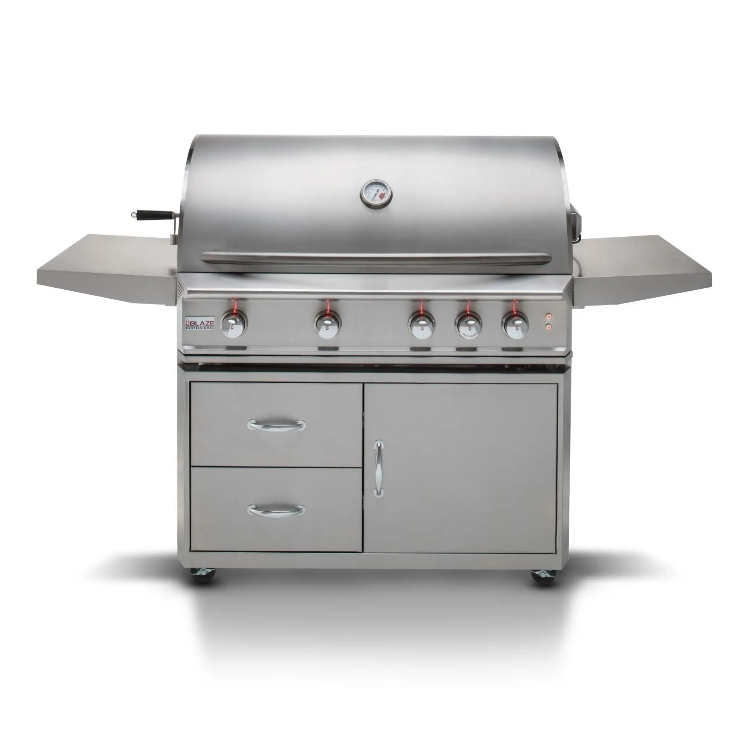 Blaze Professional LUX 44" 4-Burner Freestanding Natural Gas Grill With Rear Infrared Burner