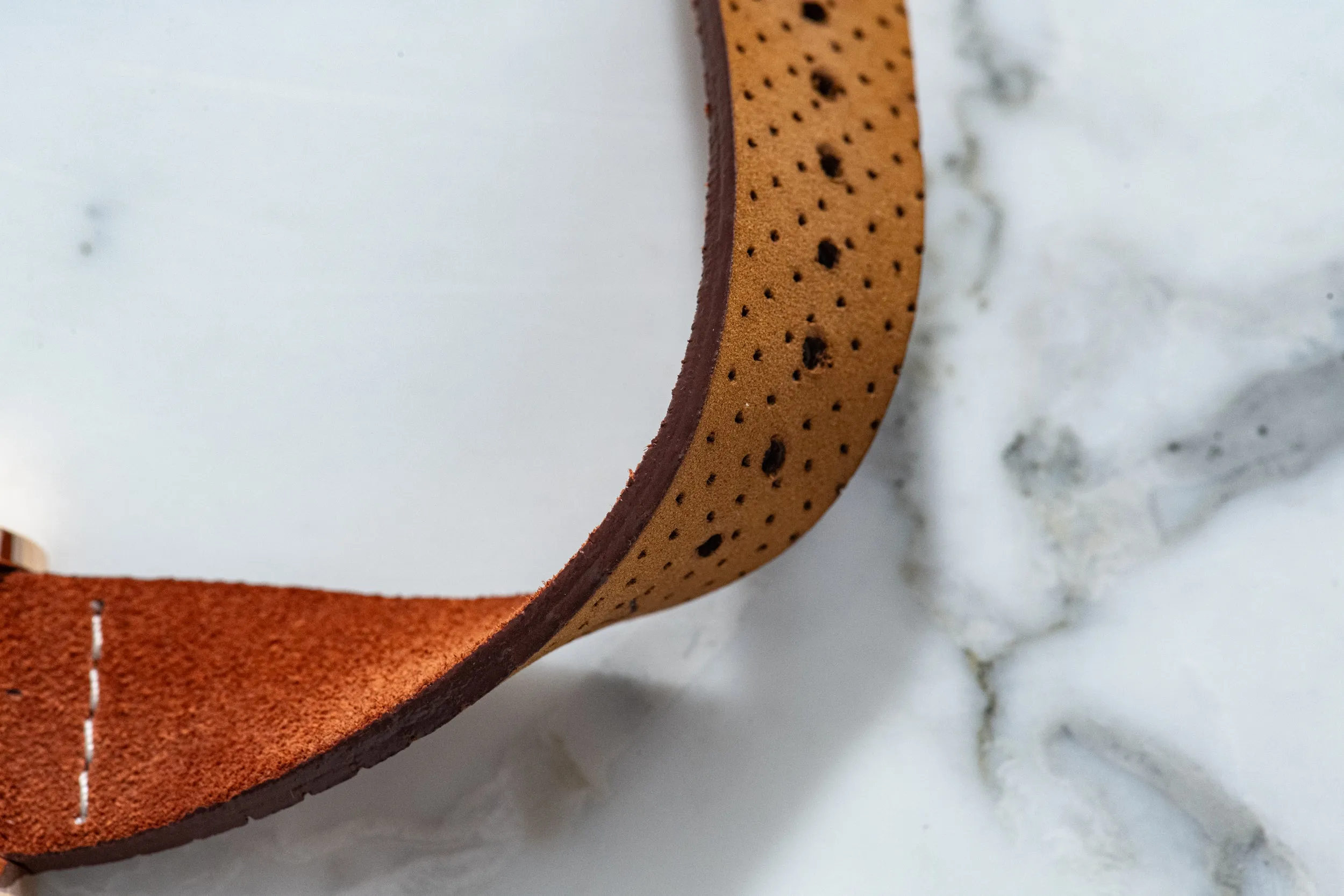 Casablanca Brown II Suede Strap