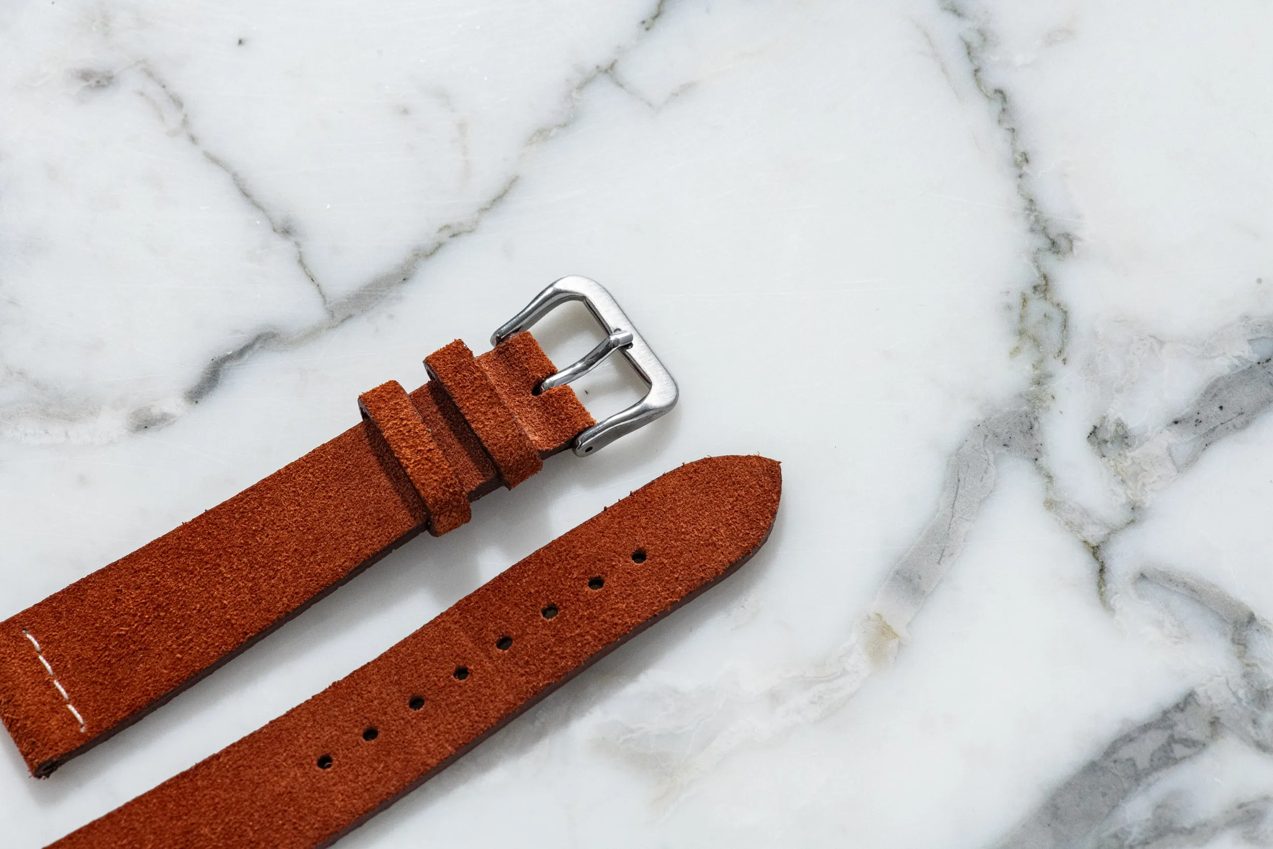 Casablanca Brown II Suede Strap