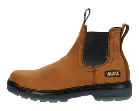 Men's Mens ariat turbo chelsea waterproof soft toe eh  (Wide)