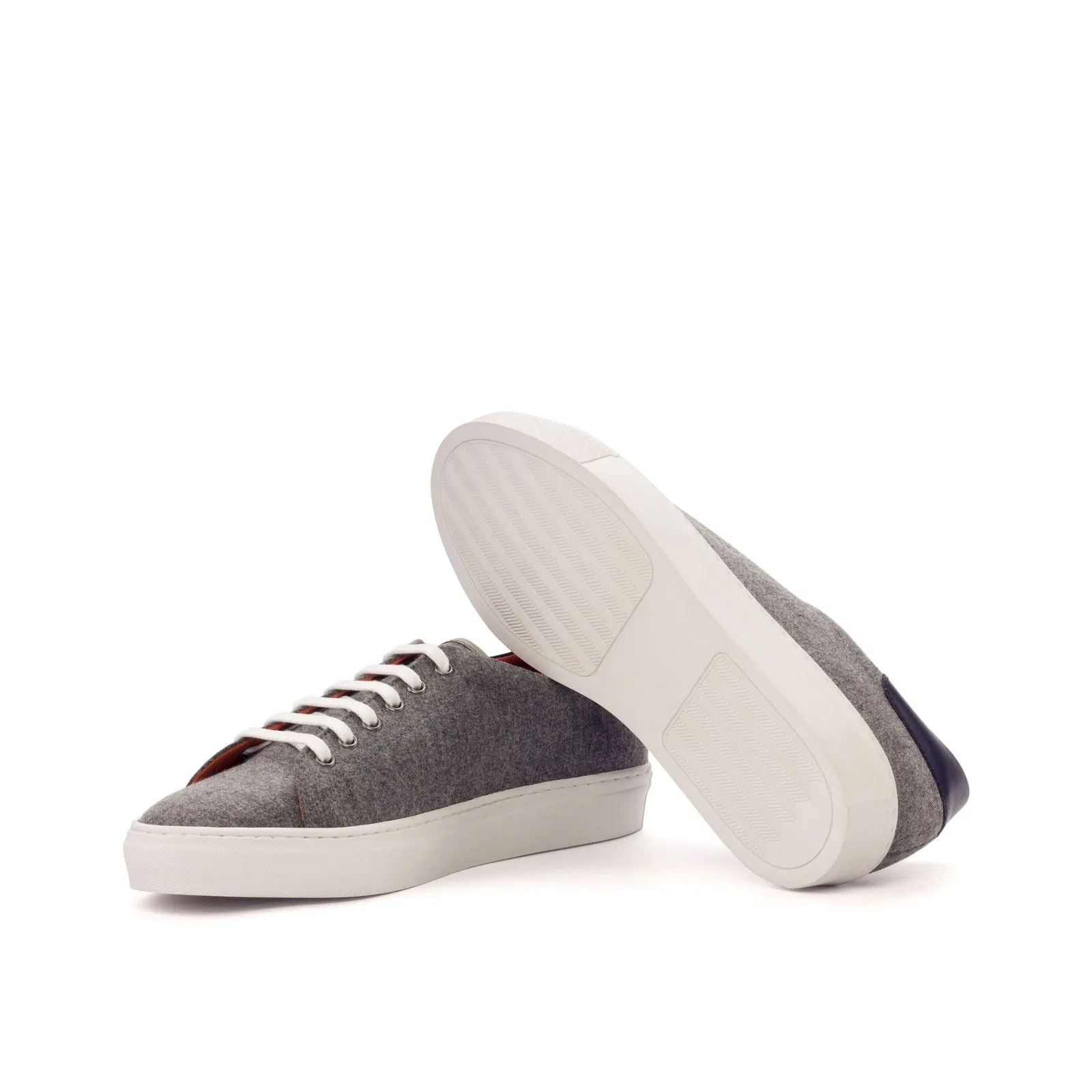 Men's Trainers Wide Plus Size Grey 3478