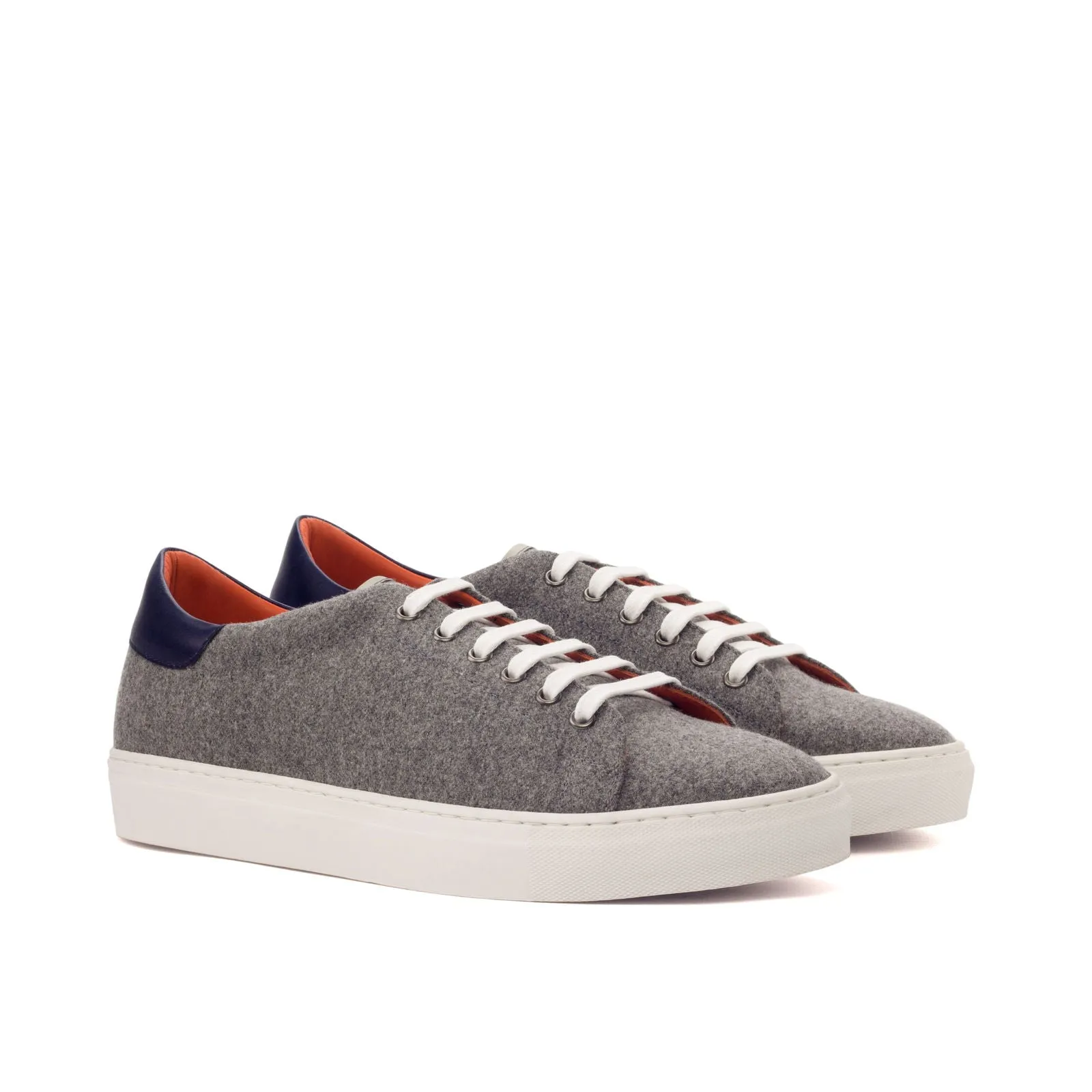Men's Trainers Wide Plus Size Grey 3478