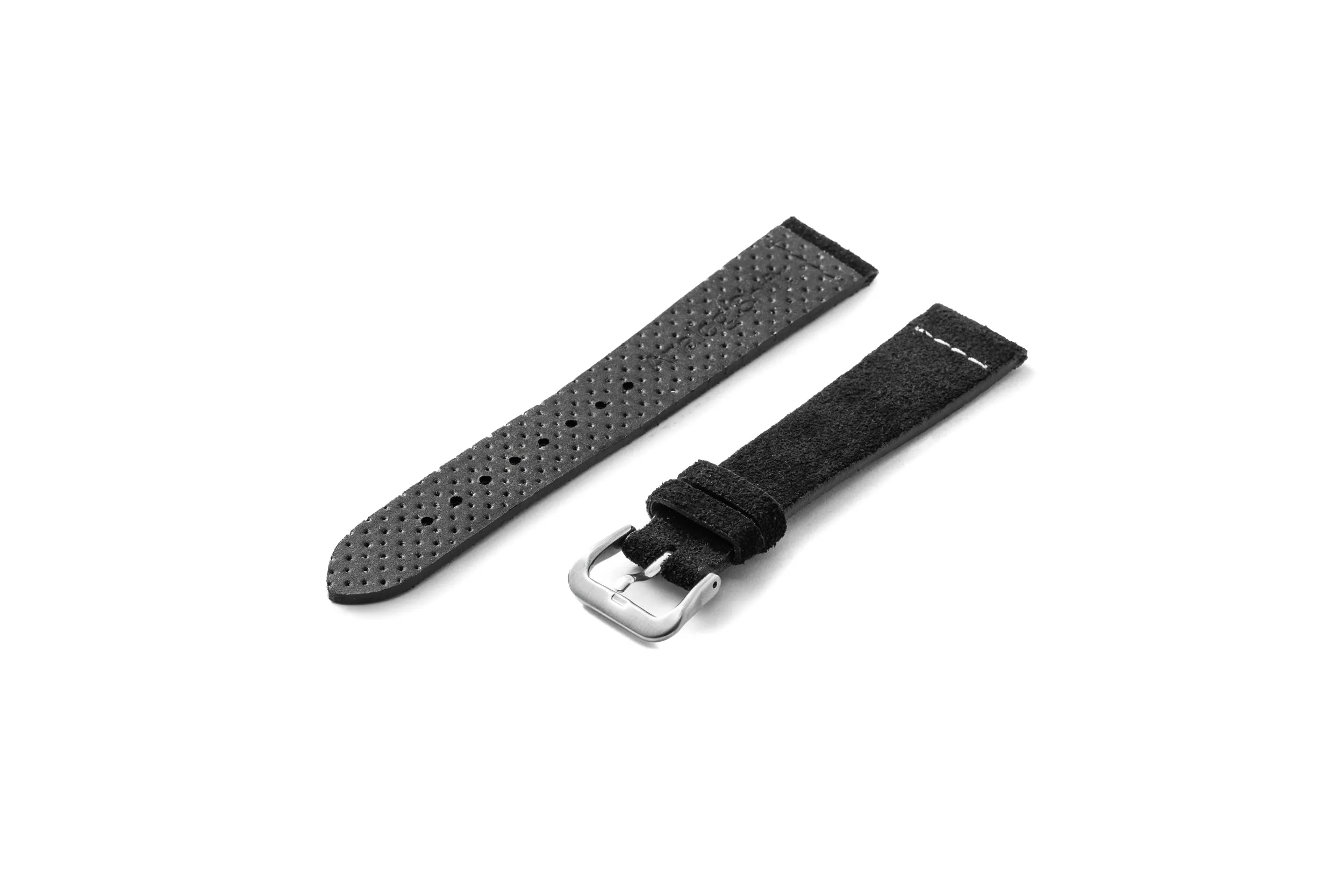 Nome Black Suede Strap