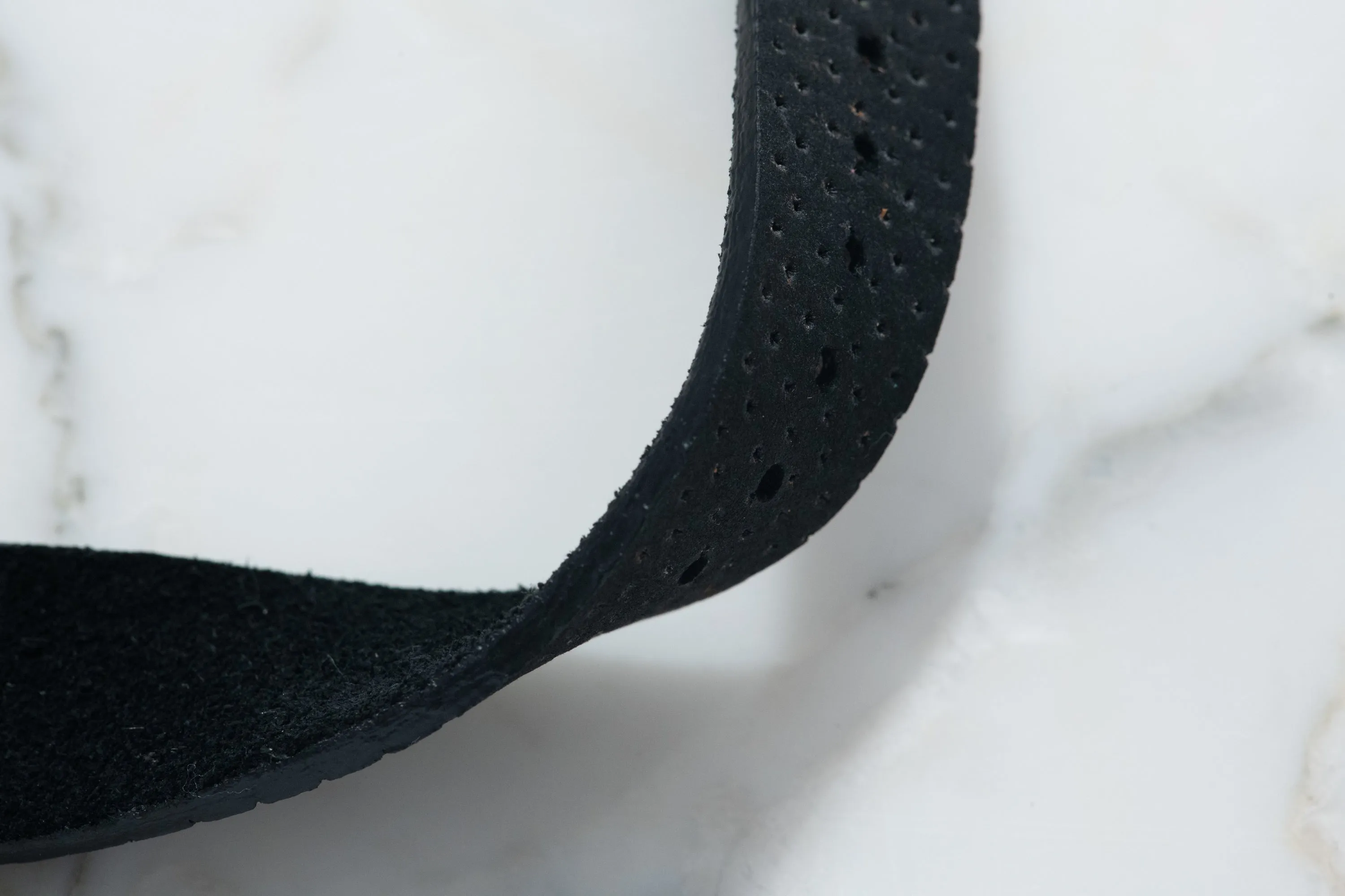 Nome Black Suede Strap