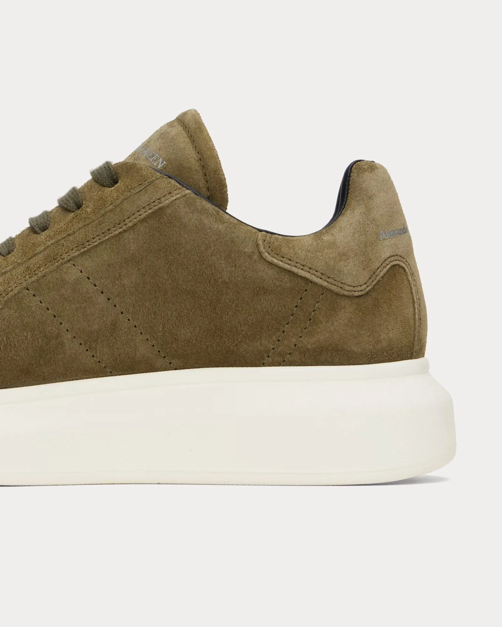 Oversized Retro Khaki Low Top Sneakers