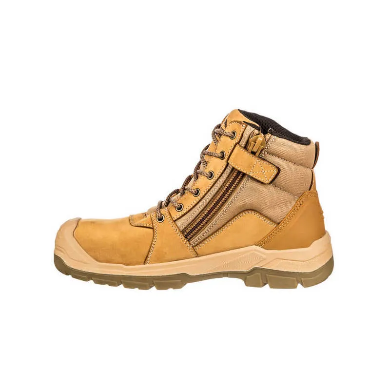 Puma Tornado Zip Sided Fibreglass Toe Safety Boot With Scuff Cap (Pre Order)