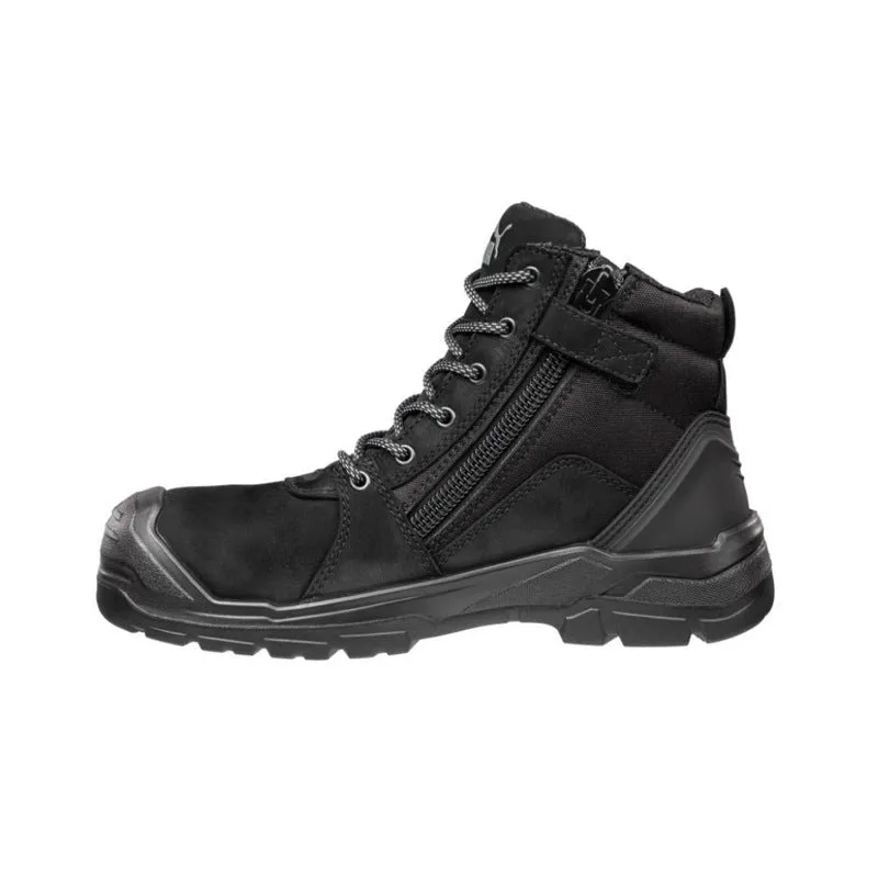 Puma Tornado Zip Sided Fibreglass Toe Safety Boot With Scuff Cap (Pre Order)