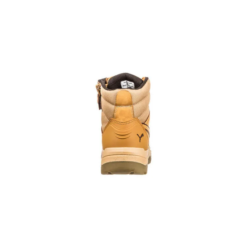 Puma Tornado Zip Sided Fibreglass Toe Safety Boot With Scuff Cap (Pre Order)