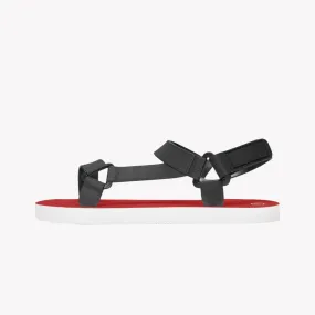 Red Strappy Sandals