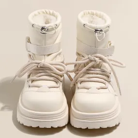 Thermal Lace-Up Chunky Martin Boots