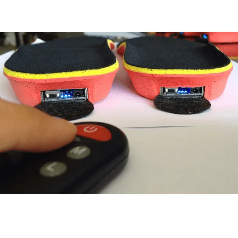 Women Men Winter Thermal Thick Insoles Electric Foot Warmer