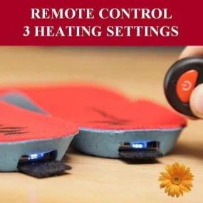 Women Men Winter Thermal Thick Insoles Electric Foot Warmer