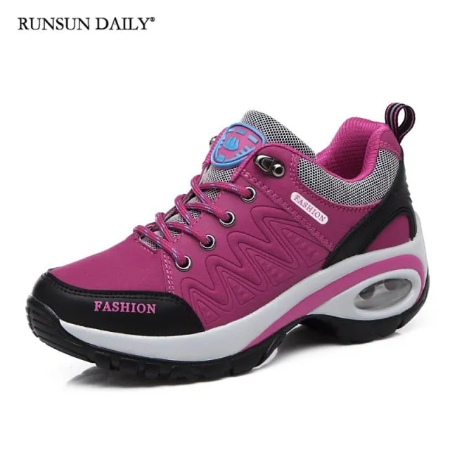 Women's Athletic Walking Sneakers Breathable Gym Jogging Tennis Shoes