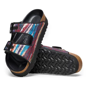 Women's Birkenstock Papillio Platform Textile Color: Multi Turquoise