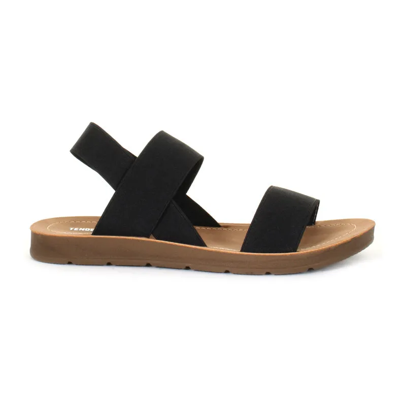 Women's Rae Elastic Sling Sandal Black