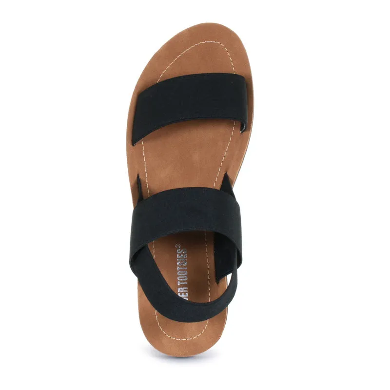 Women's Rae Elastic Sling Sandal Black