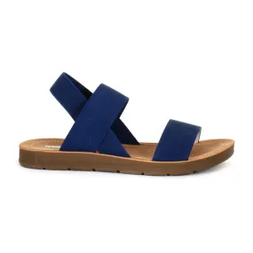 Women's Rae Elastic Sling Sandal Navy