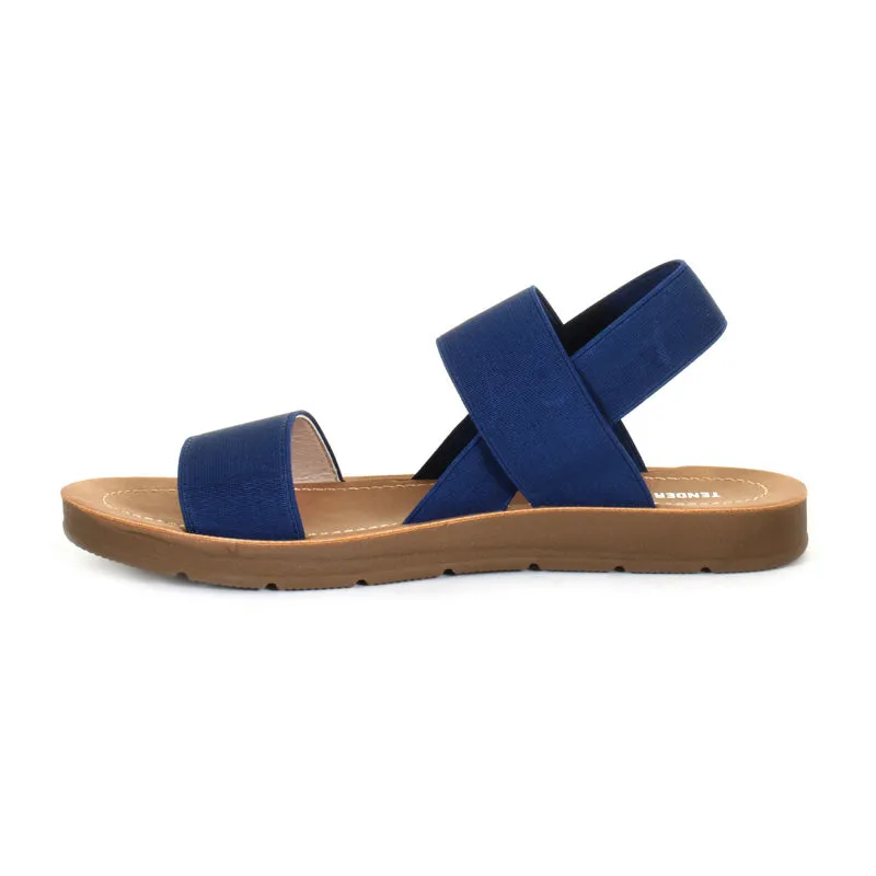 Women's Rae Elastic Sling Sandal Navy