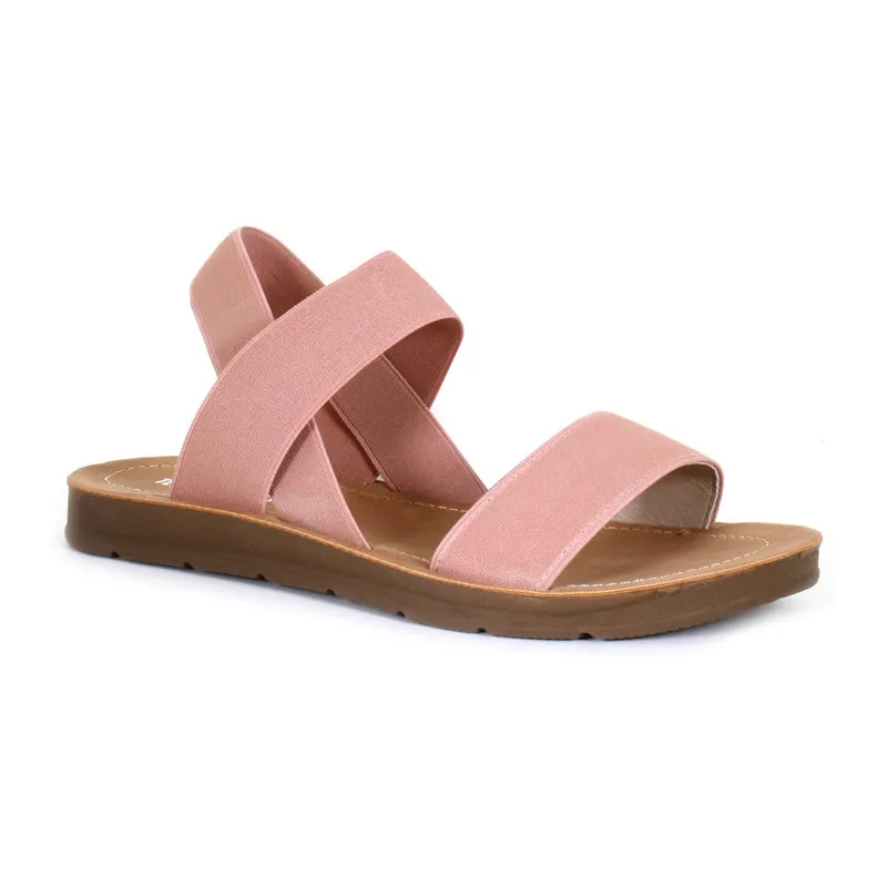 Women's Rae Elastic Sling Sandal Pink