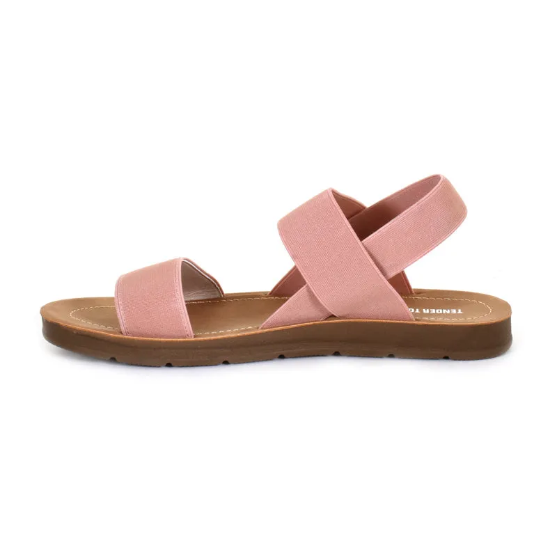 Women's Rae Elastic Sling Sandal Pink